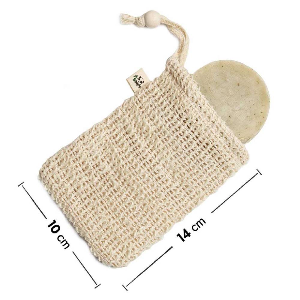Ecoyou EcoYou Sisal/Cotton Soap Bag