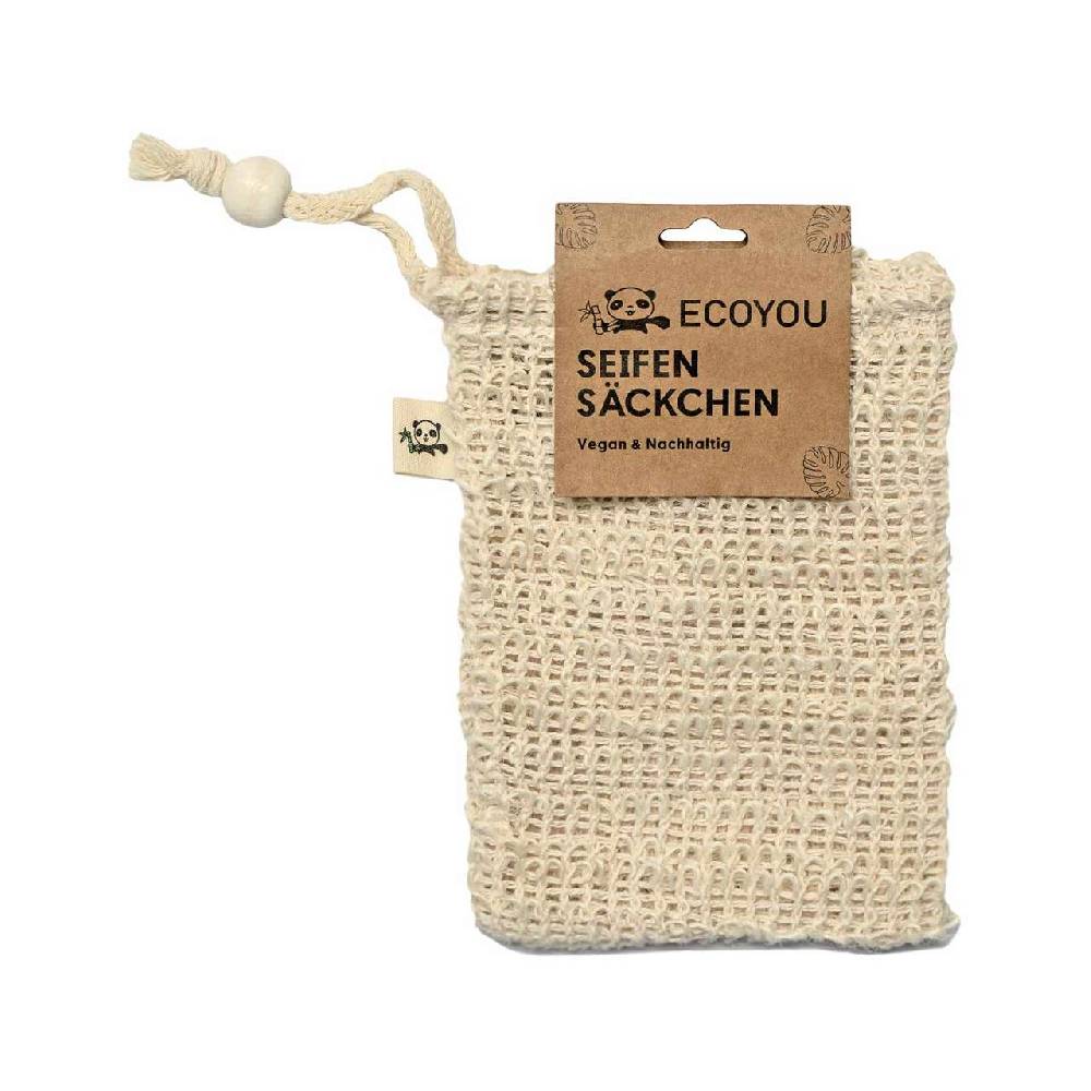ecoyou EcoYou Sisal/Cotton Soap Bag ecoyou EcoYou Sisal/Cotton Soap Bag