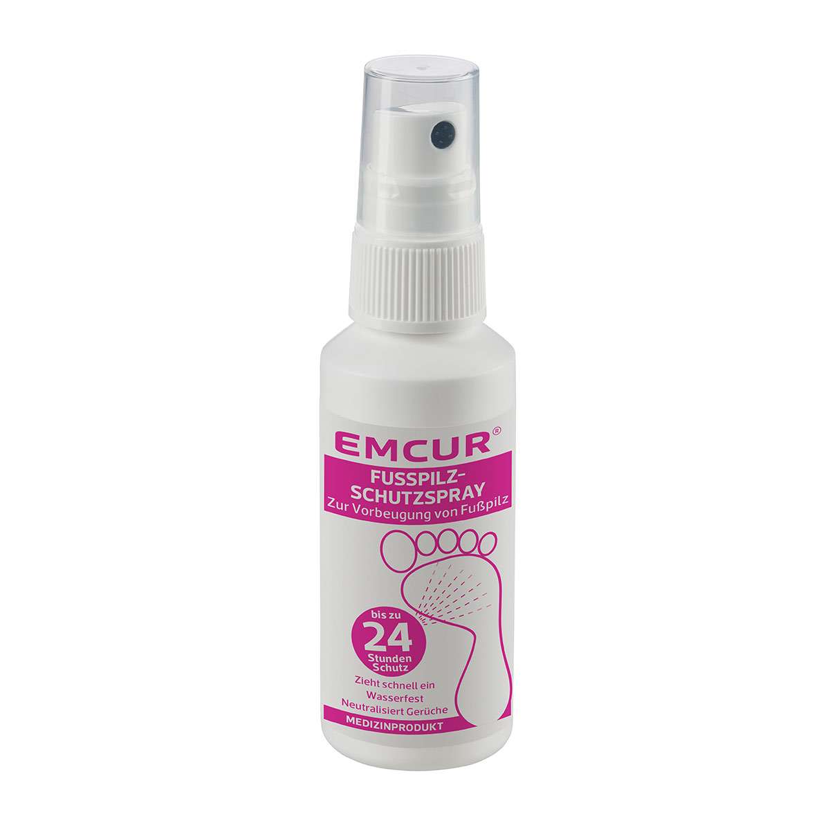 emcur Emcur foot spray against athlete's foot and nail fungus - 24 h protection