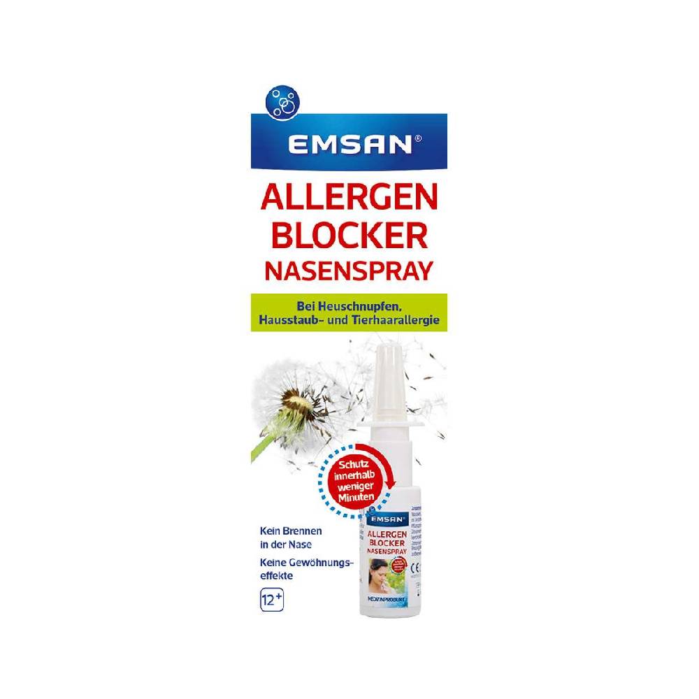 emsan Emsan Allergenblocker - Nasal Spray for Allergy & Allergic Rhinitis