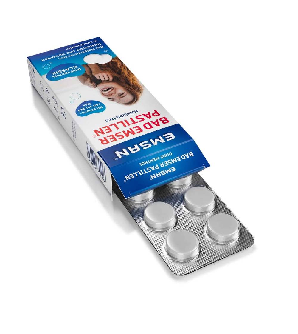 Emsan Emcur ® Bad Emser Pastilles Without Menthol