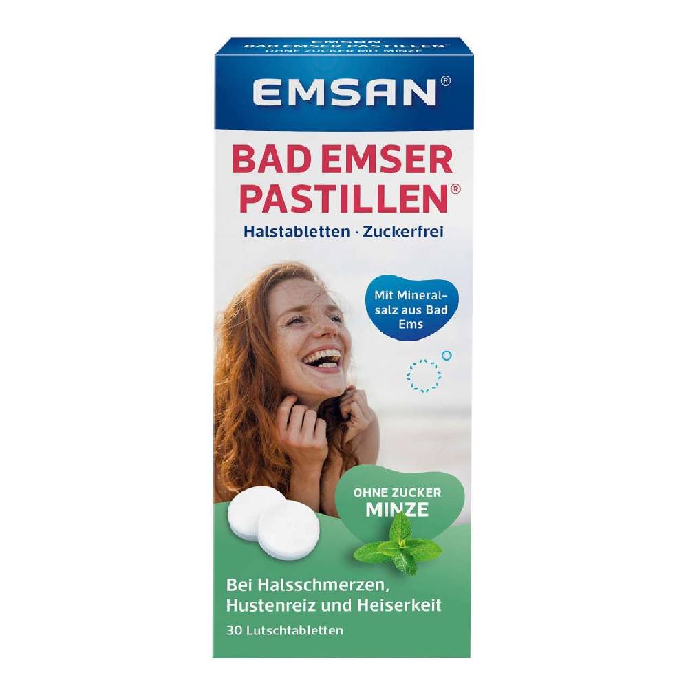 emsan Emcur ® Bad Emser Sugar-free Pastilles emsan Emcur ® Bad Emser Sugar-free Pastilles