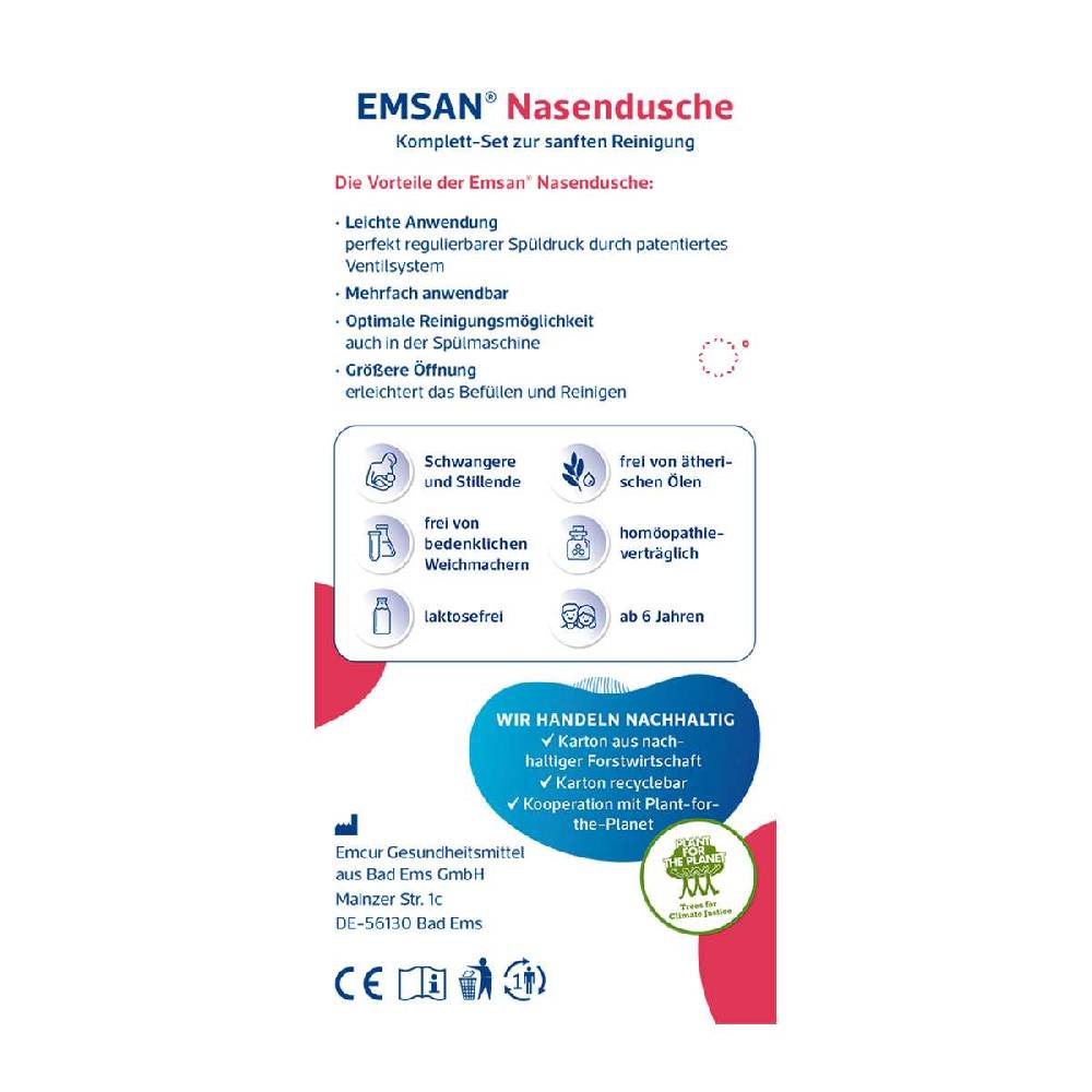 Emsan Emcur ® Nasal Douche (Complete Set)