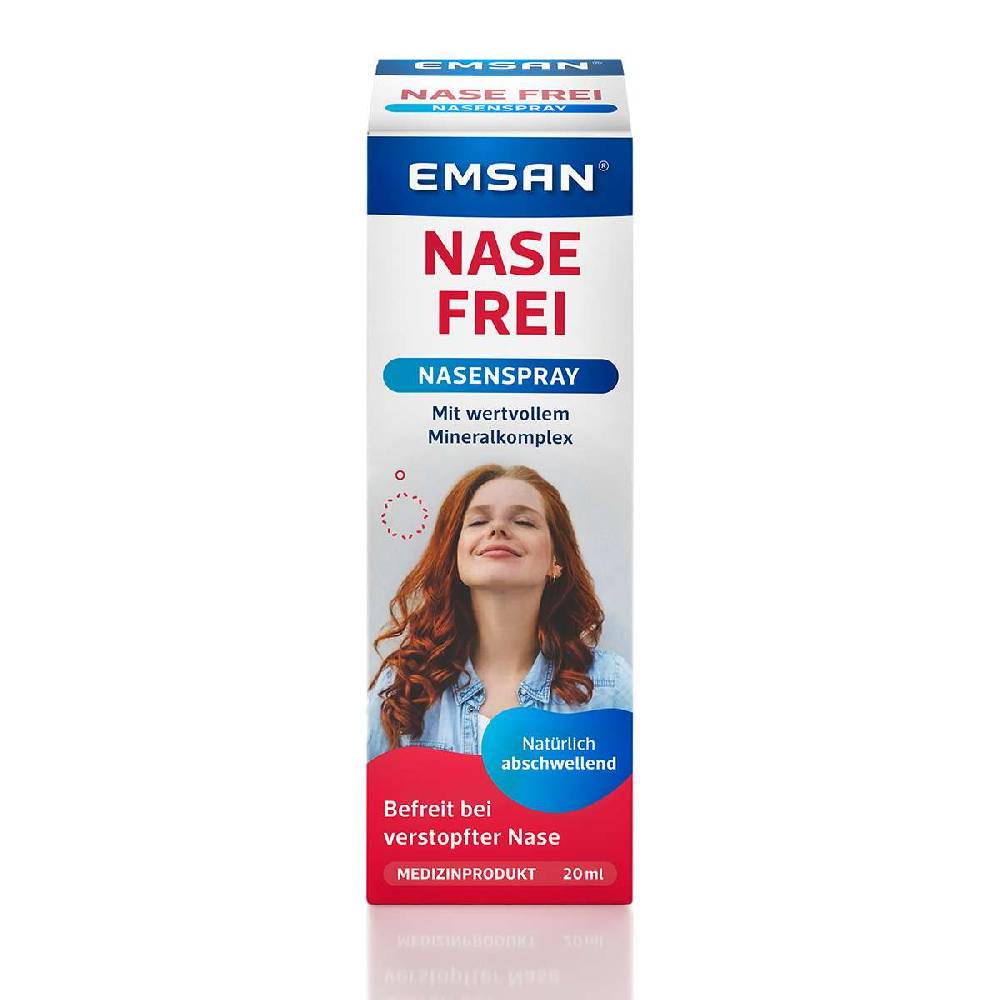 emsan Emsan nose free nasal spray natural decongestant