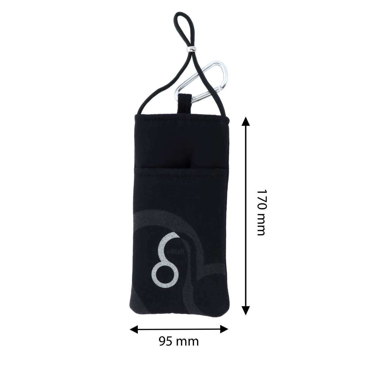 E-wall EWall Youngline Mobile Phone Purse Bag With Carabiner Hook