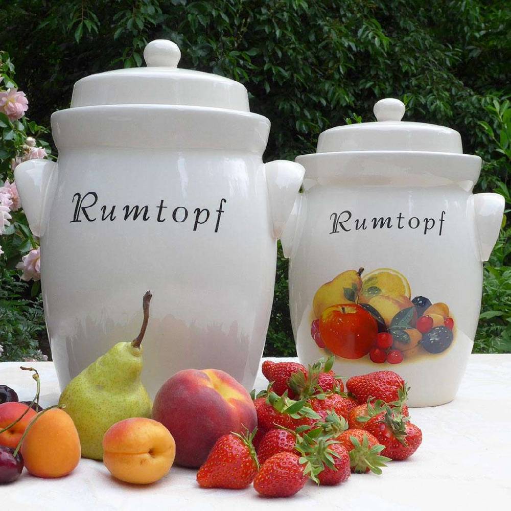 Purenature Fermenting Crock For Fruit & More, 3.5 Liters