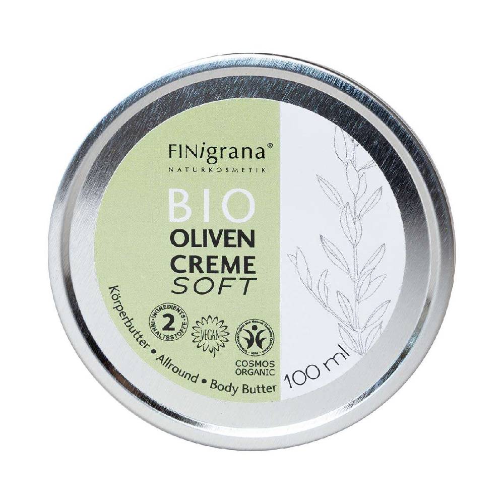 finigrana FINigrana Olive Oil Face Cream, Soft with Organic Shea Butter