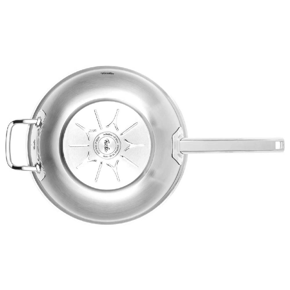 Fissler Fissler OPC Stainless Steel Wok With Metal Lid