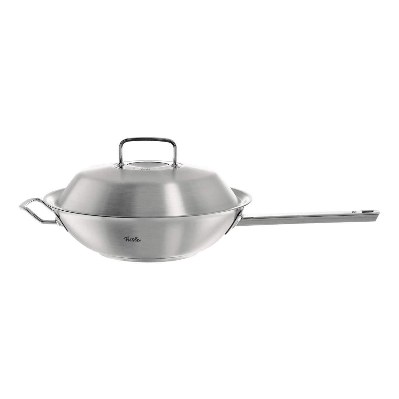 fissler Fissler OPC stainless steel wok with metal lid
