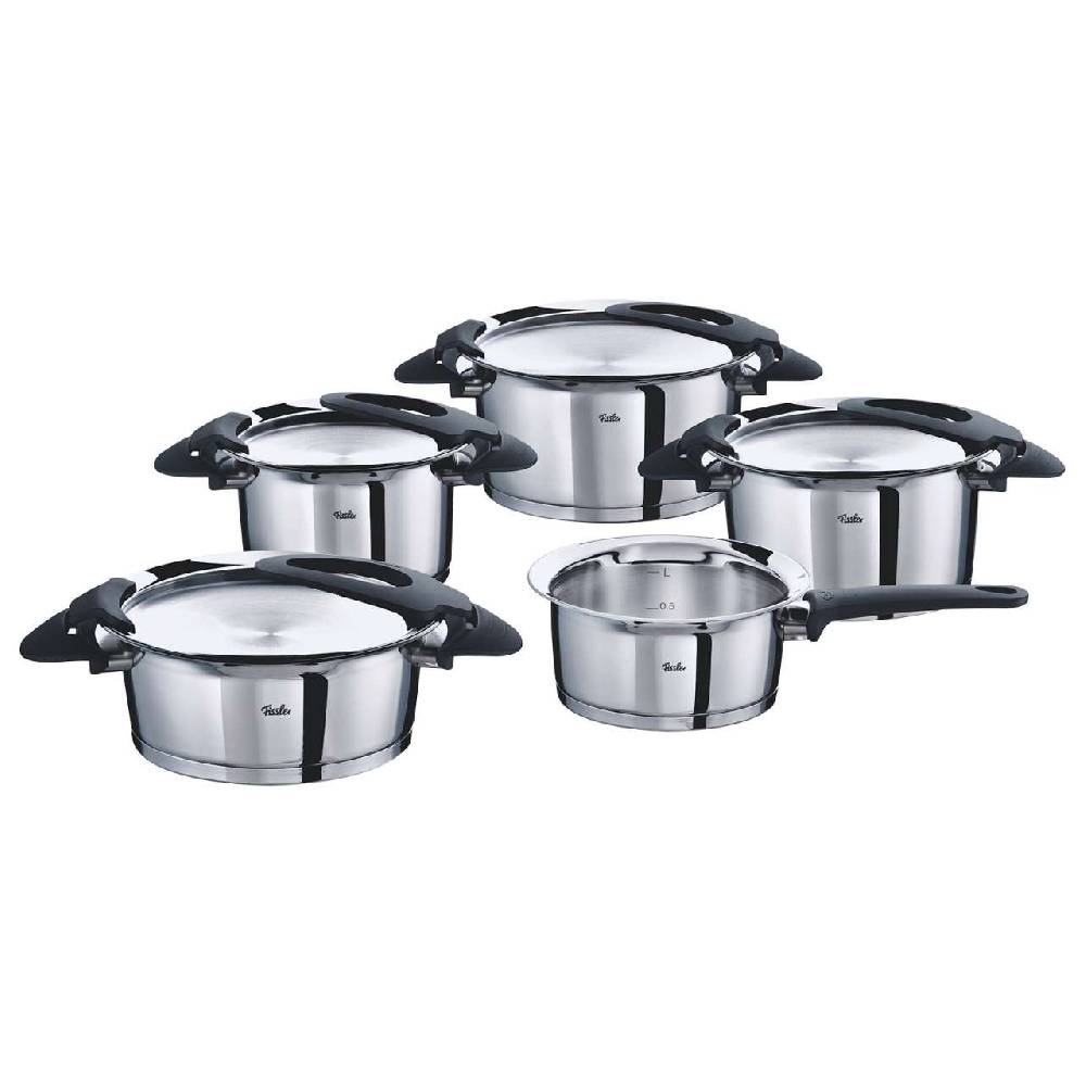 fissler Fissler pot set Intensa 5-piece stainless steel - Healthy cooking