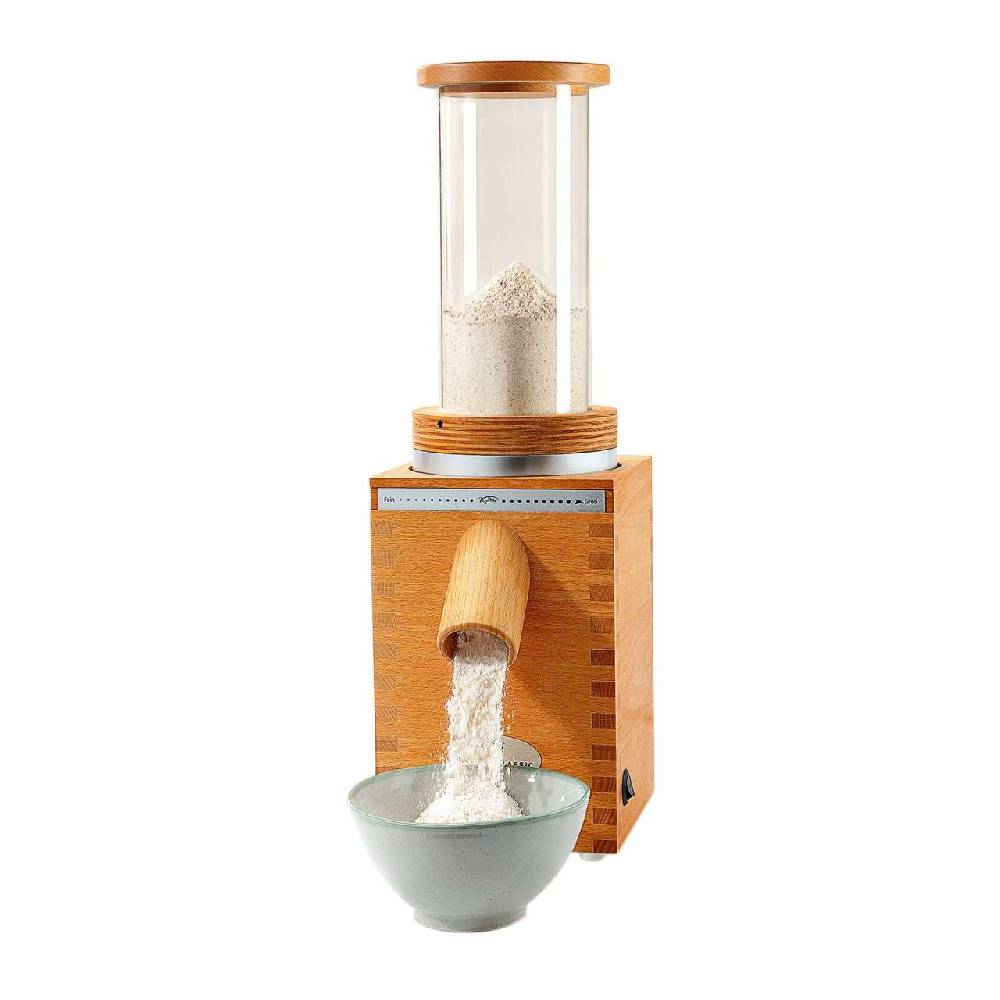 komo Flour sieve attachment for KoMo mills for fast & convenient sieving of flour