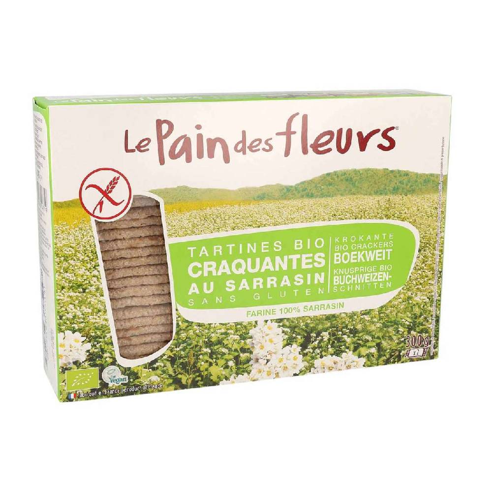 blumenbrot Flower bread buckwheat crispbread in the favourable bulk package