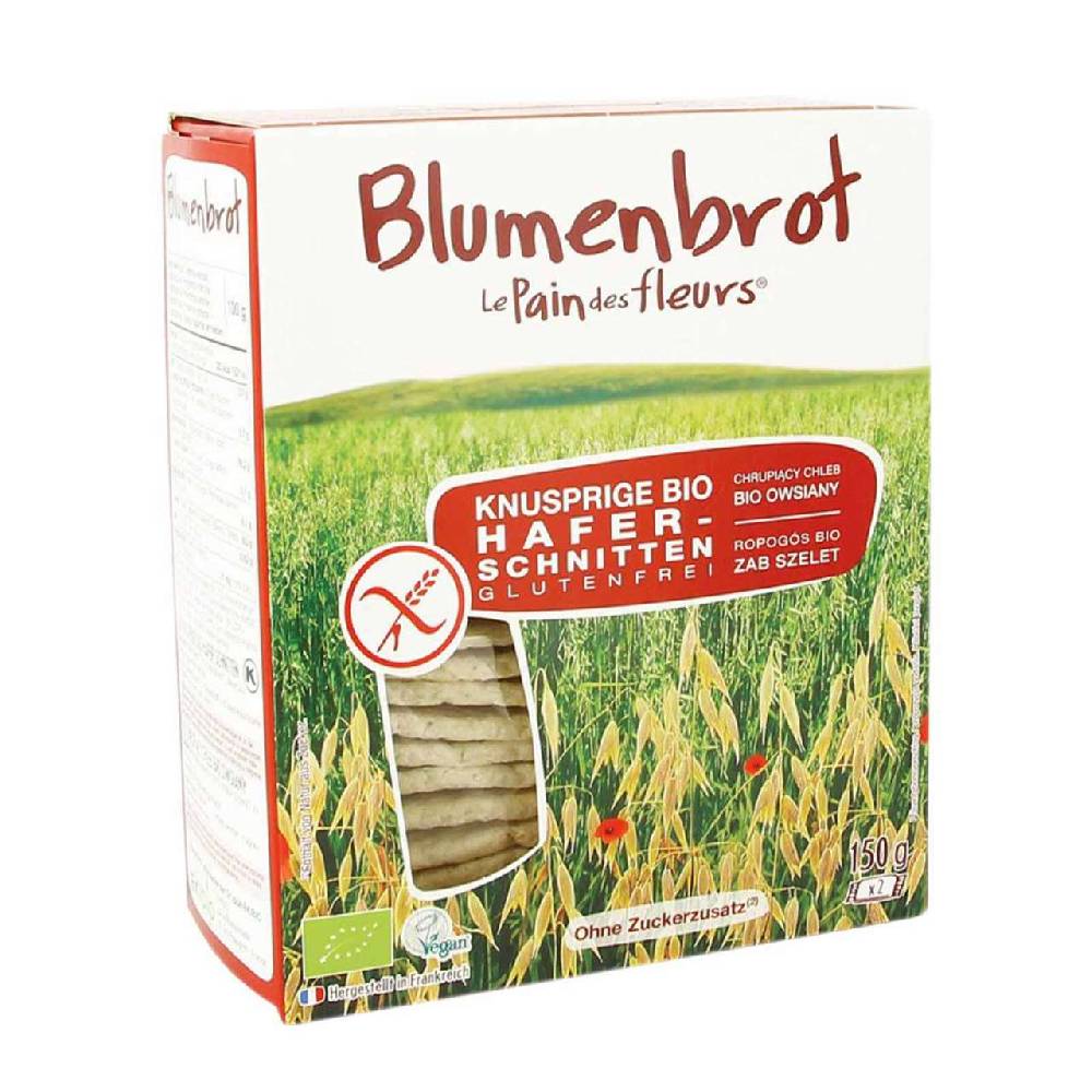 blumenbrot flower bread oat gluten-free - vegan crispbread without wheat