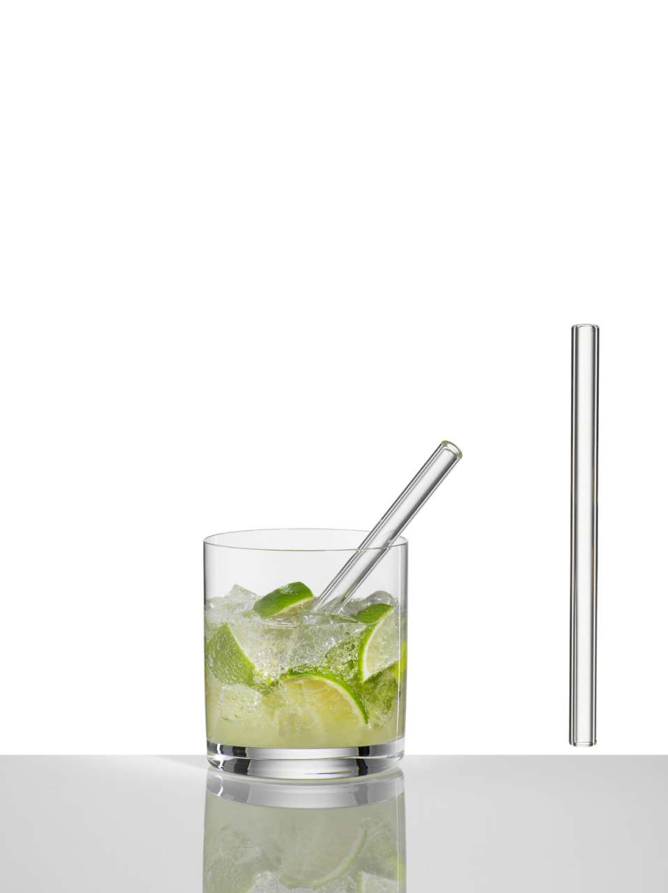 Purenature Glass Drinking Straw In A Set Of 6 - Buy In Different Lengths