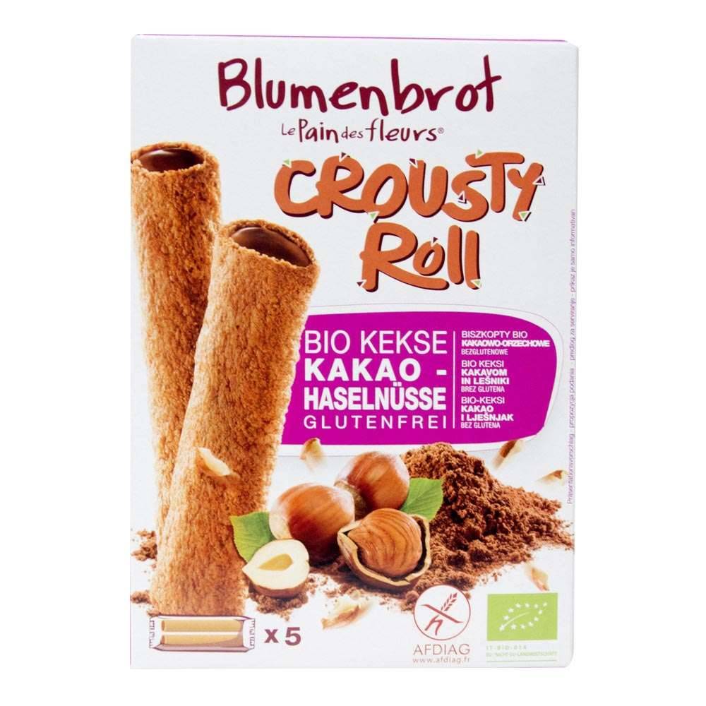 blumenbrot Gluten-free biscuits without egg & baking powder with chocolate & nut
