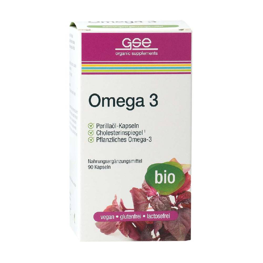 gse Omega 3 organic perilla oil capsules, vegan