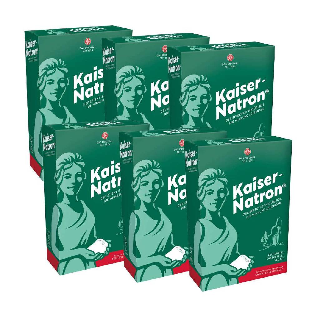 holste Kaiser Natron Baking Soda (6 x 250 grams)