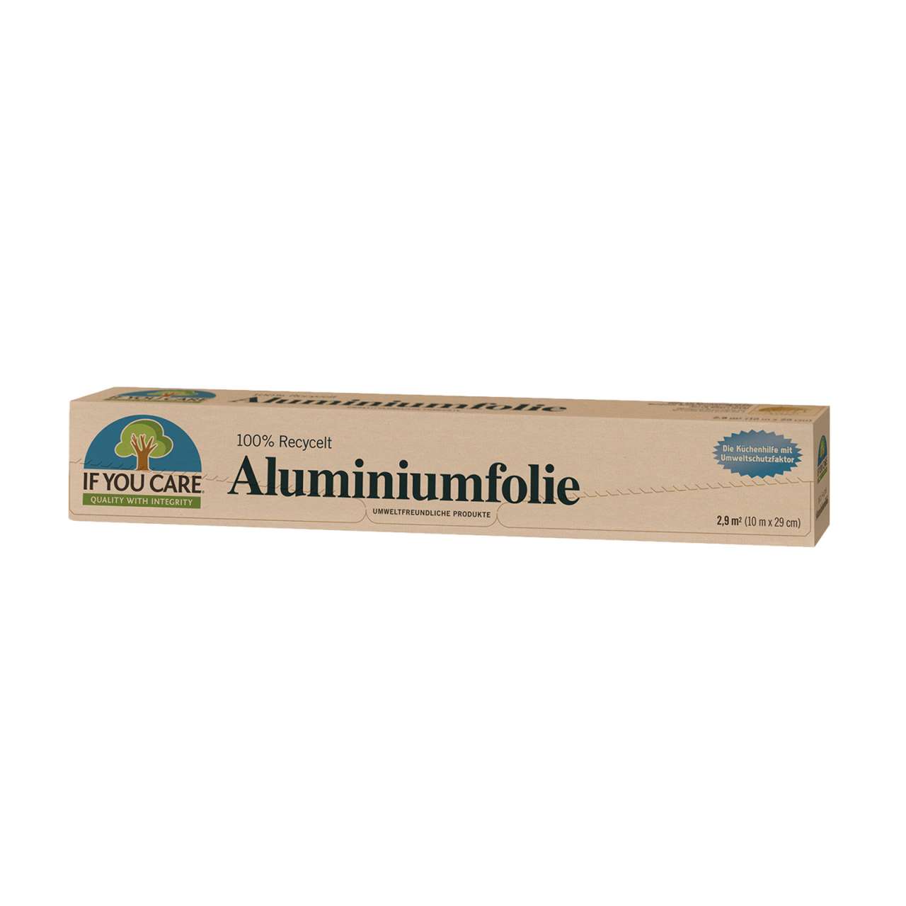 if-you-care If you care Aluminium foil for food - sustainable from 100% recycling