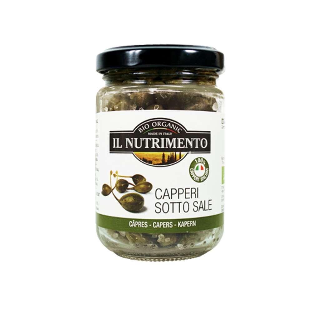 il-nutrimento Capers in Sea Salt