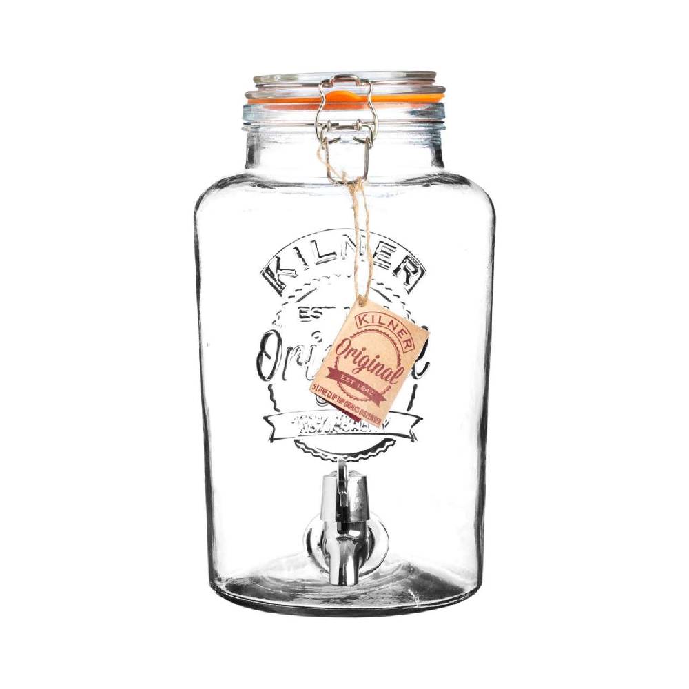 Listing/manufacturer/sSupplier/312 Kilner Round Drink Dispenser 5 Liters