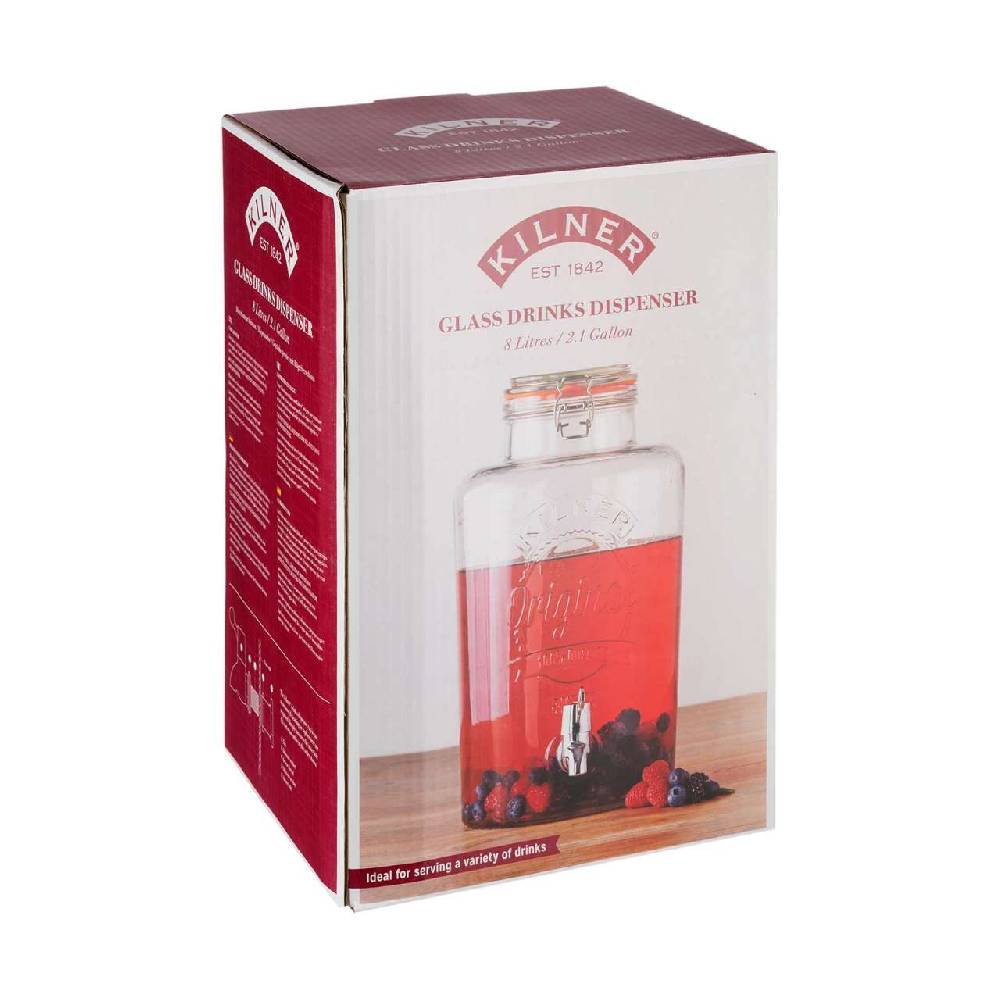 Listing/manufacturer/sSupplier/312 Kilner Round Drink Dispenser 5 Liters