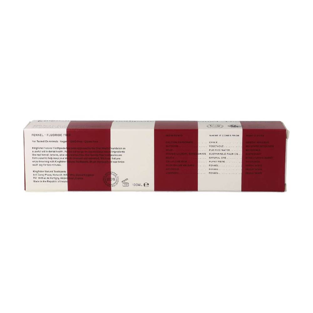Kingfisher KIngfisher Natural Toothpaste Fennel