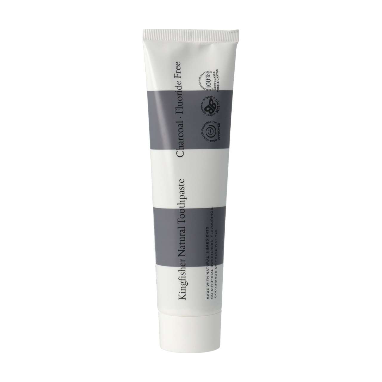 Kingfisher Kingfisher Toothpaste With Activated Carbon Natural Whitening Effect, Fluoride