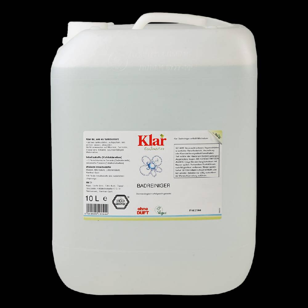 klar Clear bath cleaner sensitive, 10 l canister