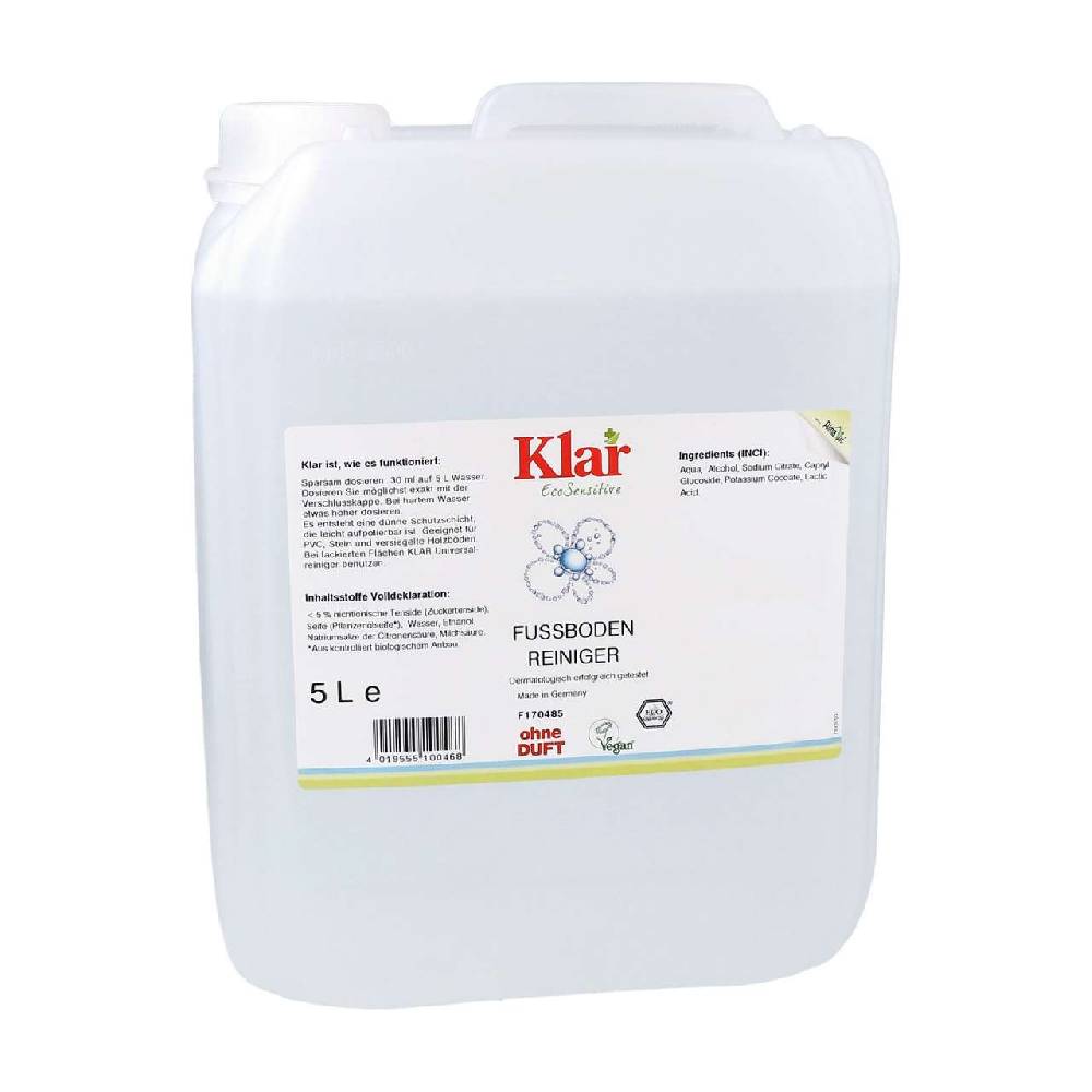 klar Klar Floor Cleaner Fragrance Free
