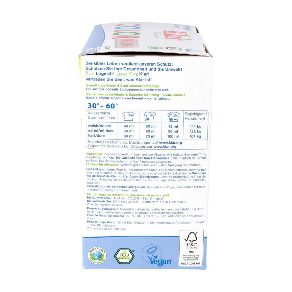 Klar Klar Laundry Detergent Fragrance Free