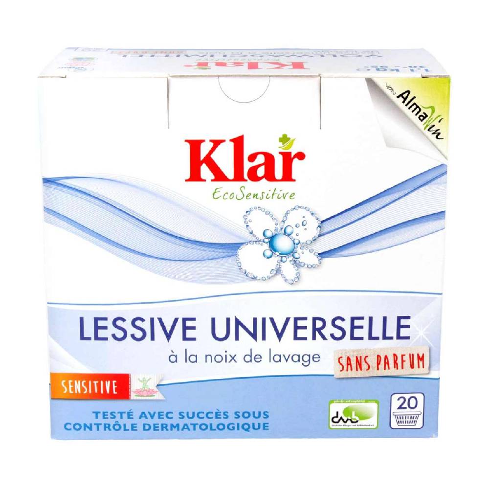 Klar Klar Soapnut Laundry Powder (fragrance-free)