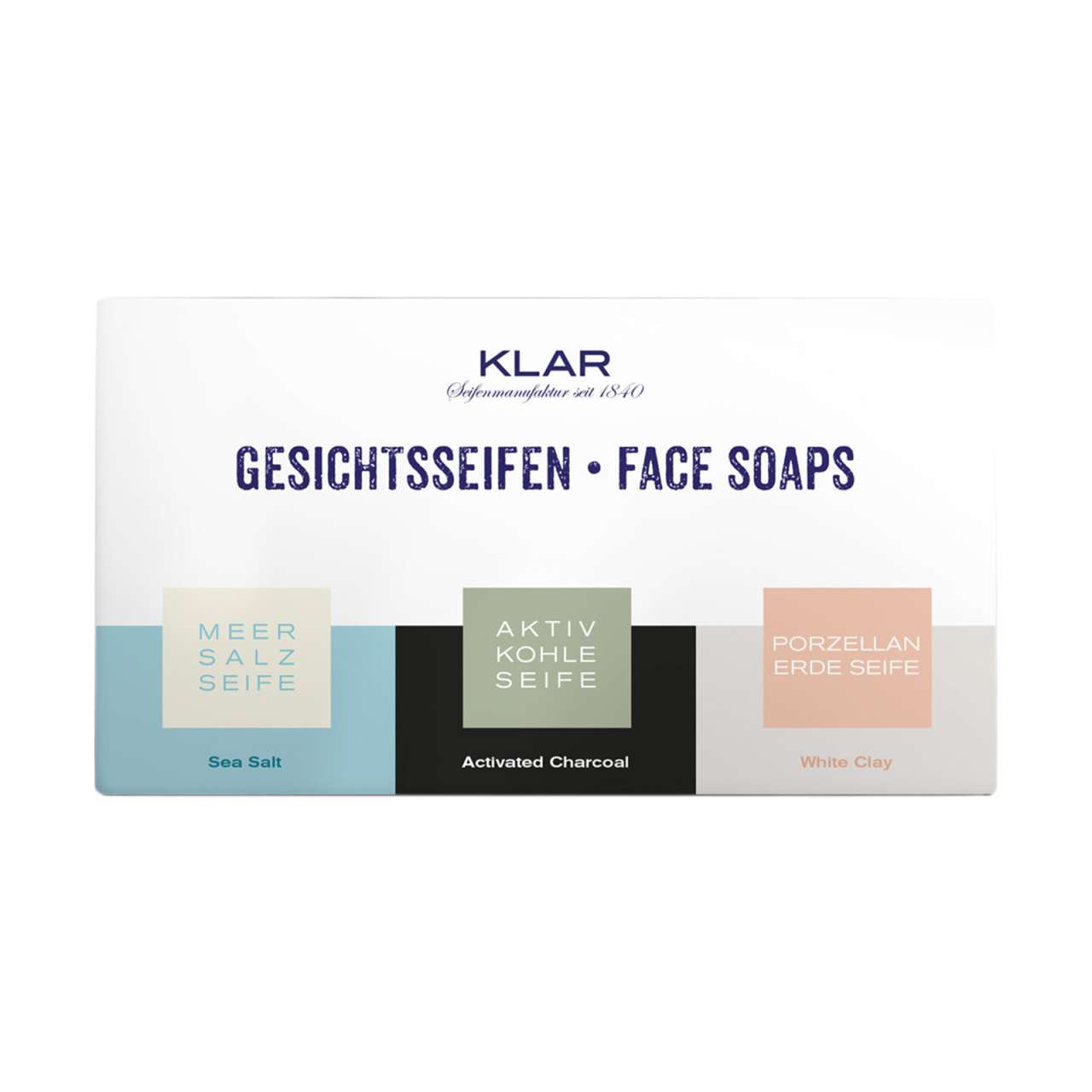 Listing/manufacturer/sSupplier/339 Klar Soap Set Sensitive Skin, 3x100 G