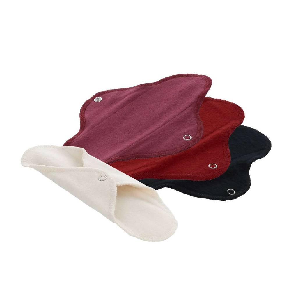 kulmine Kulmine panty liners cotton - washable, soft & with wings kulmine Kulmine panty liners cotton - washable, soft & with wings