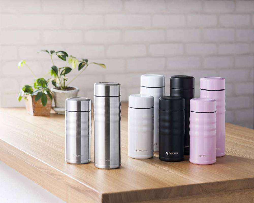 Kyocera Kyocera Thermo Cup With Lid And Ceramic Coating