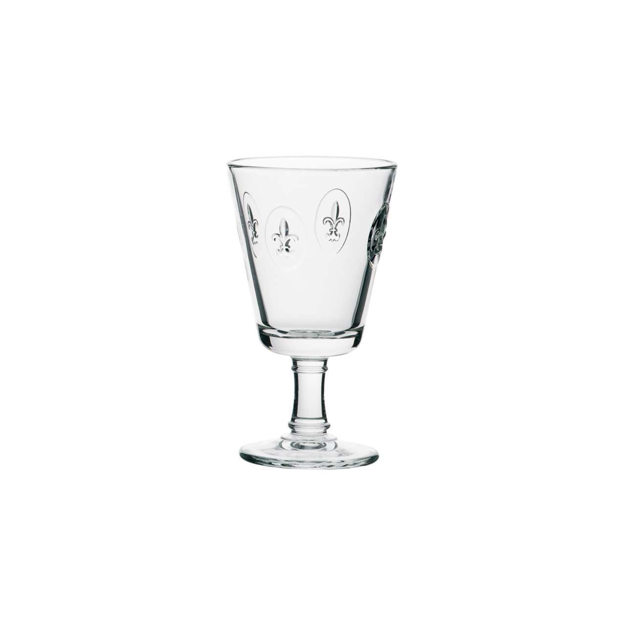 la-rochere La Rochère wine glass Fleur de Lys with french lily design