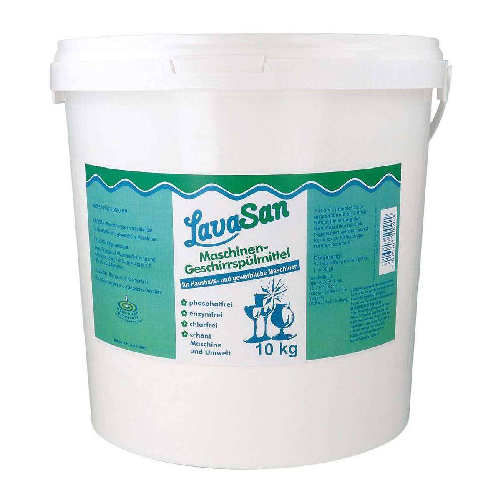bio-dienst LavaSan sustainable dishwasher powder - 10 kg bucket