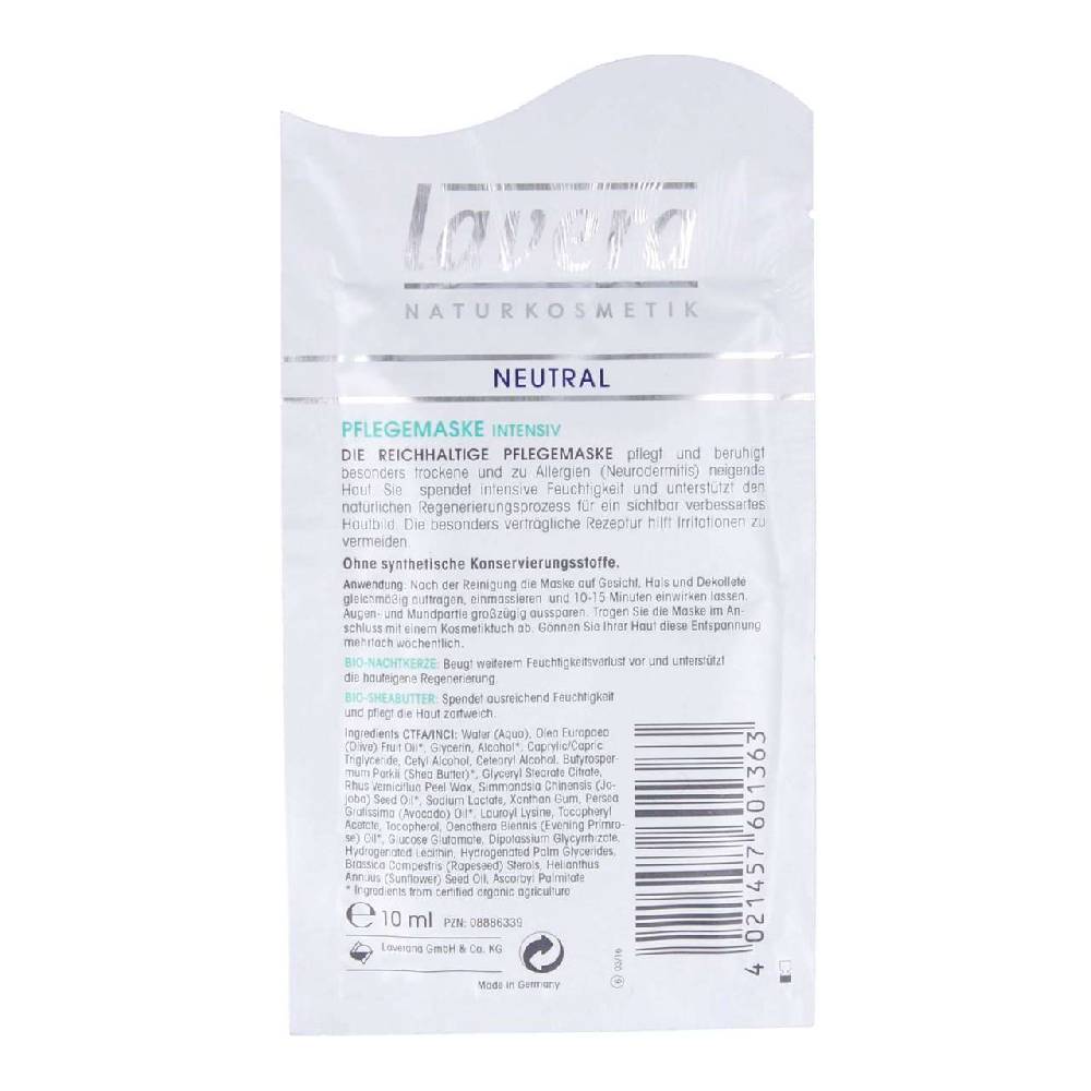 Lavera Lavera Neutral Intensive Facial Mask
