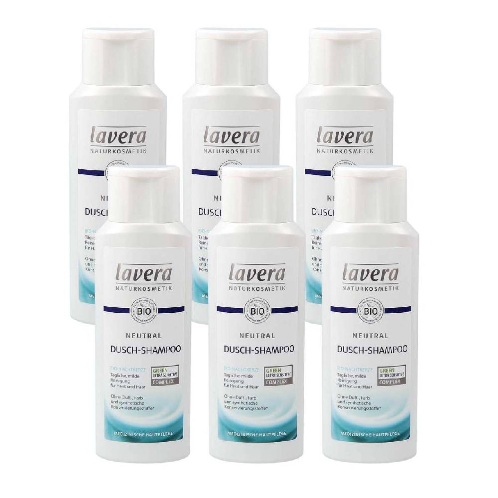 lavera Lavera Neutral Shower Shampoo (6 x 200 ml)