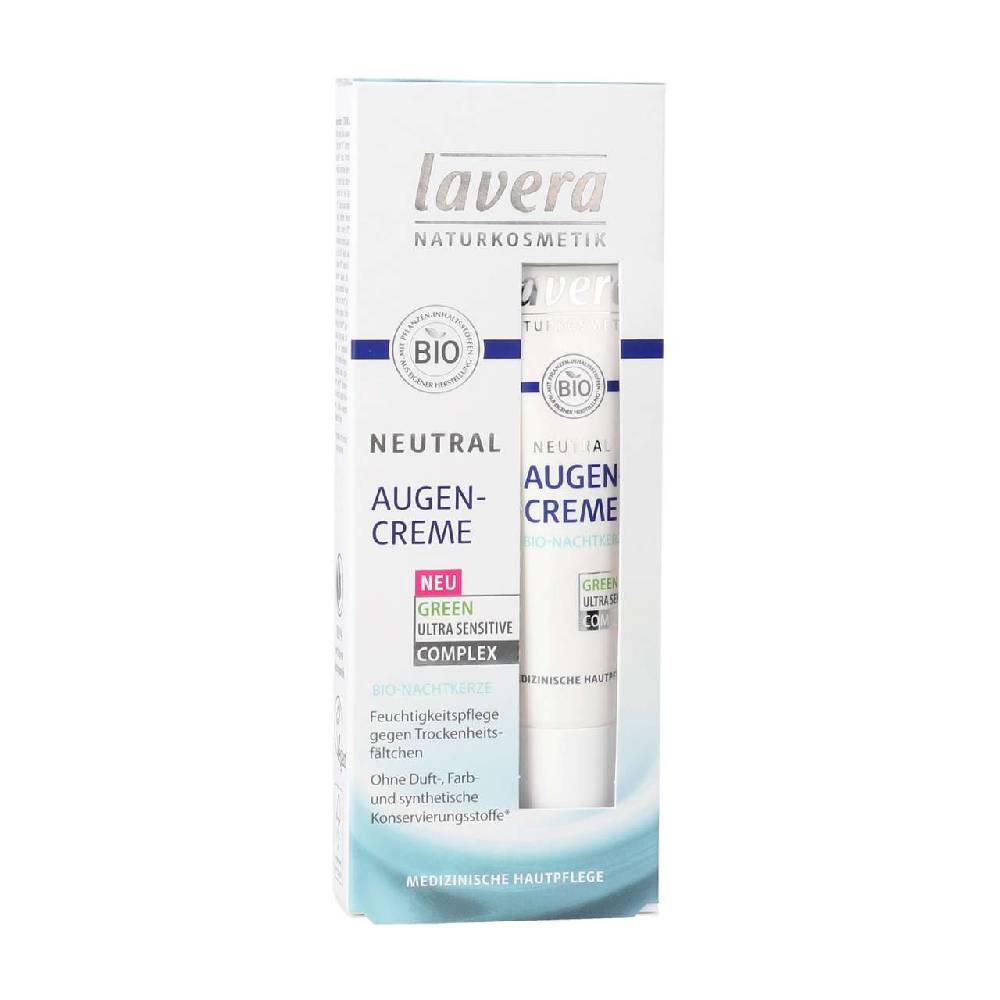 lavera Lavera Neutral Eye Cream with Hyaluron - Moisturizing