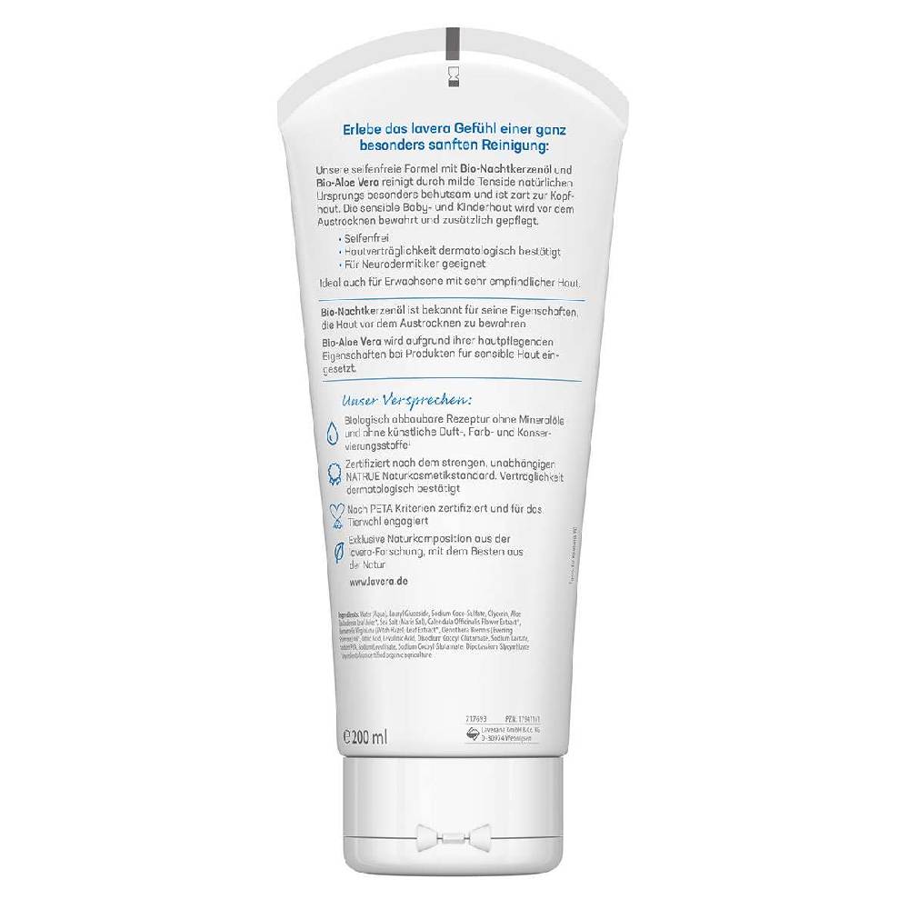 Lavera Lavera Organic Children Shampoo & Body Wash - With Aloe Vera