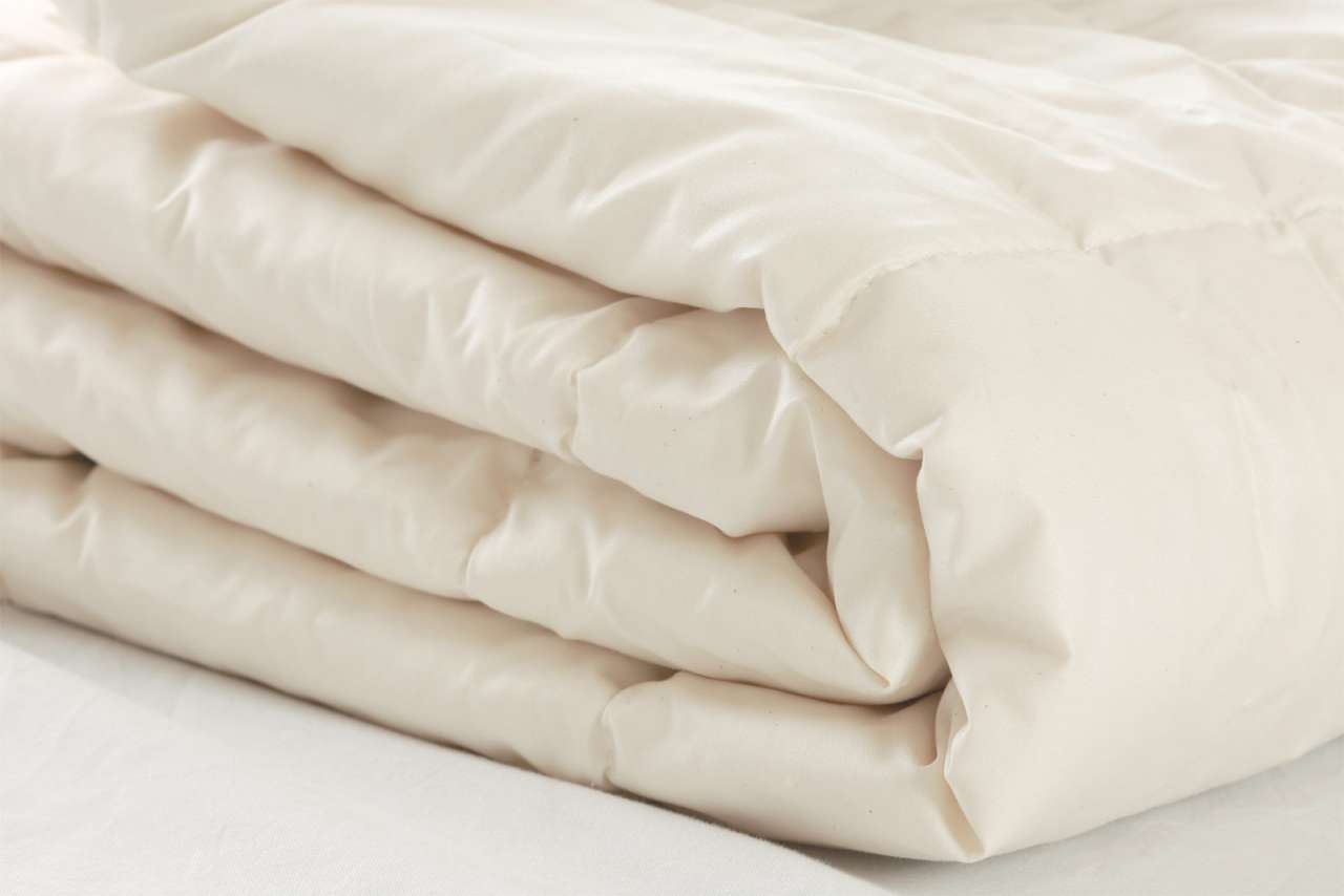 Purenature Light Summer Duvet Cotton / Linen Cools Comfortably, Washable