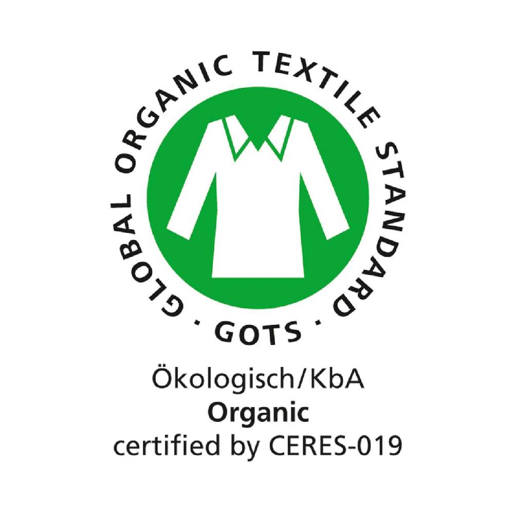 Purenature Living Blanket White Organic Cotton KbA With Cashmere Feeling