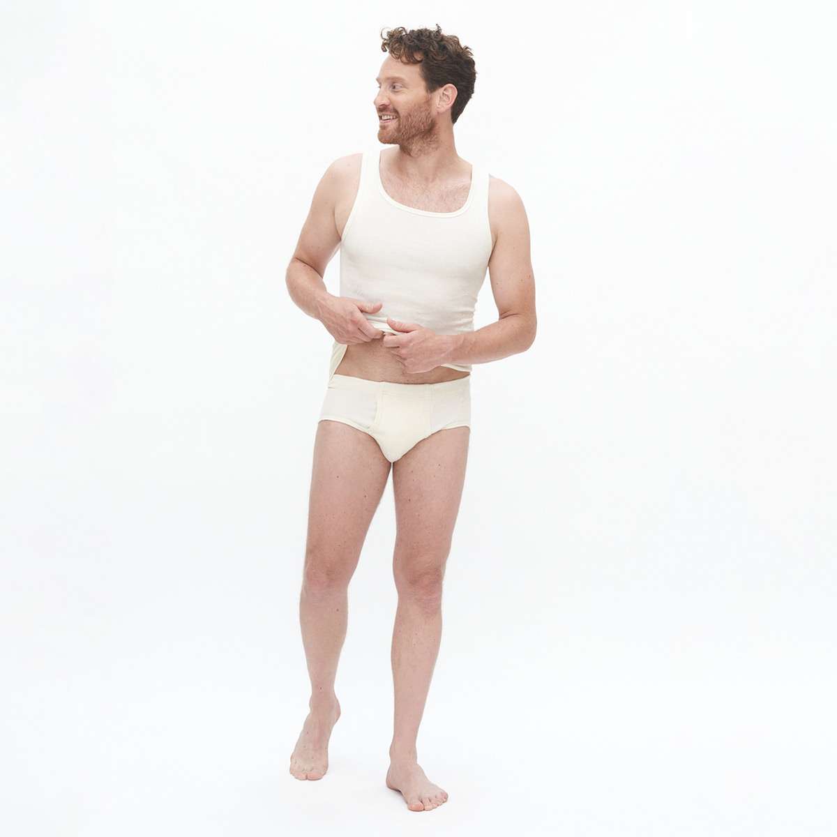 Living-crafts Open Fly Briefs For Men