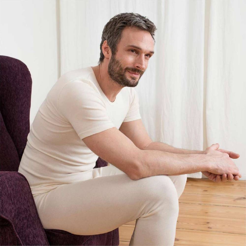 Living-crafts Short Sleeve Undershirt For Men