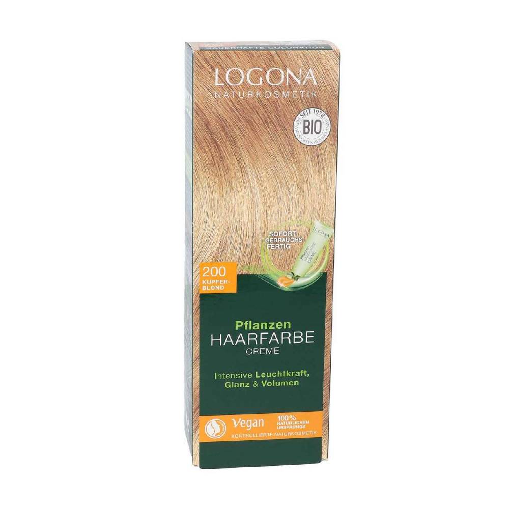 logona Logona Copper Blonde Color Cream for blonde to light brown hair types
