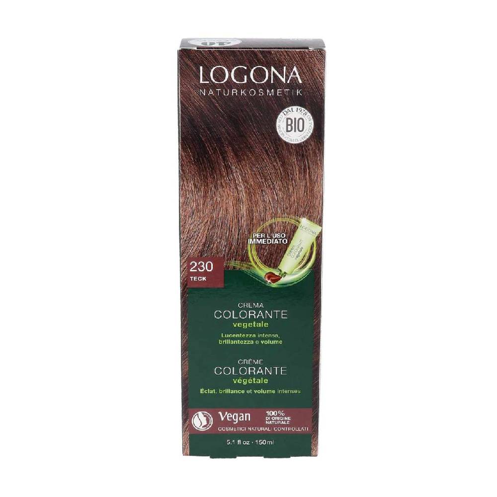 Logona Logona Plant Hair Color Cream Chestnut Brown For Shiny Hair