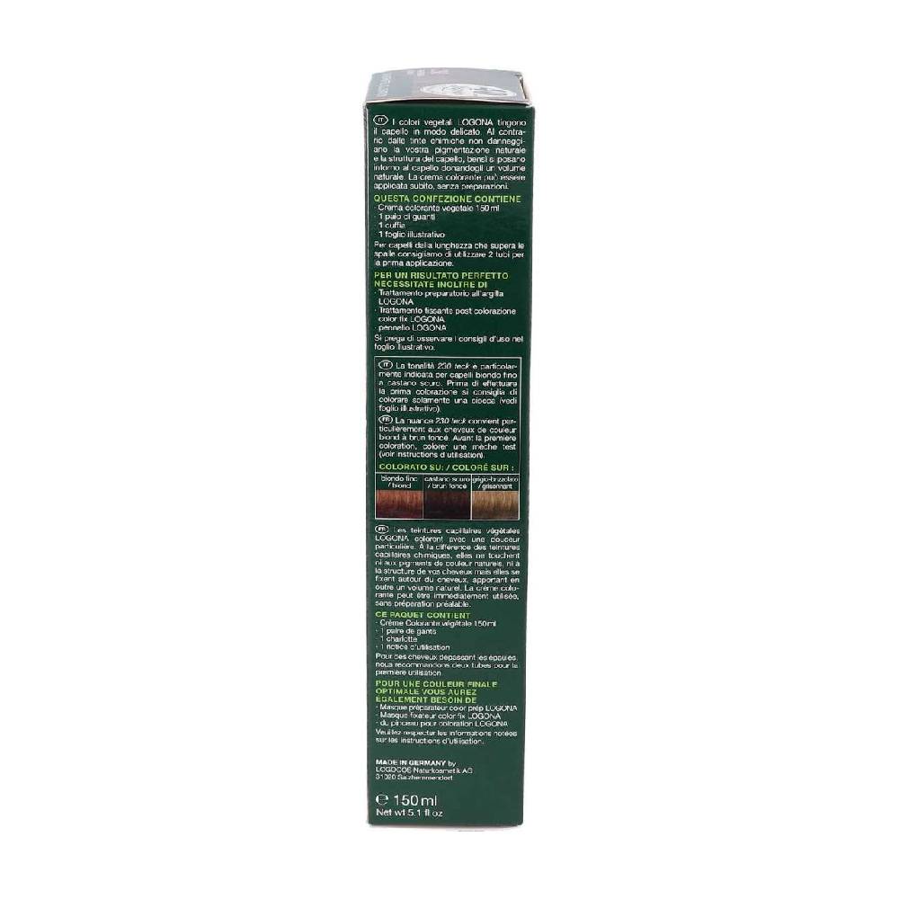 Logona Logona Plant Hair Color Cream Chestnut Brown For Shiny Hair