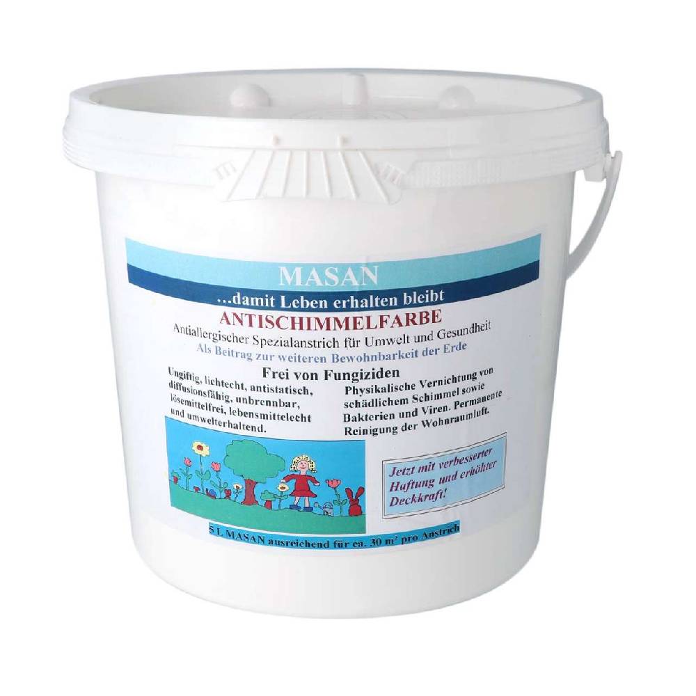 masid Anti-Mould Paint For Walls & Ceilings (White)