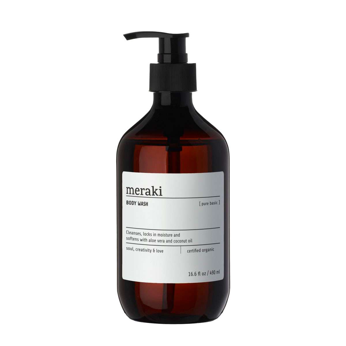 meraki Meraki Pure shower gel without palm oil for sensitive skin