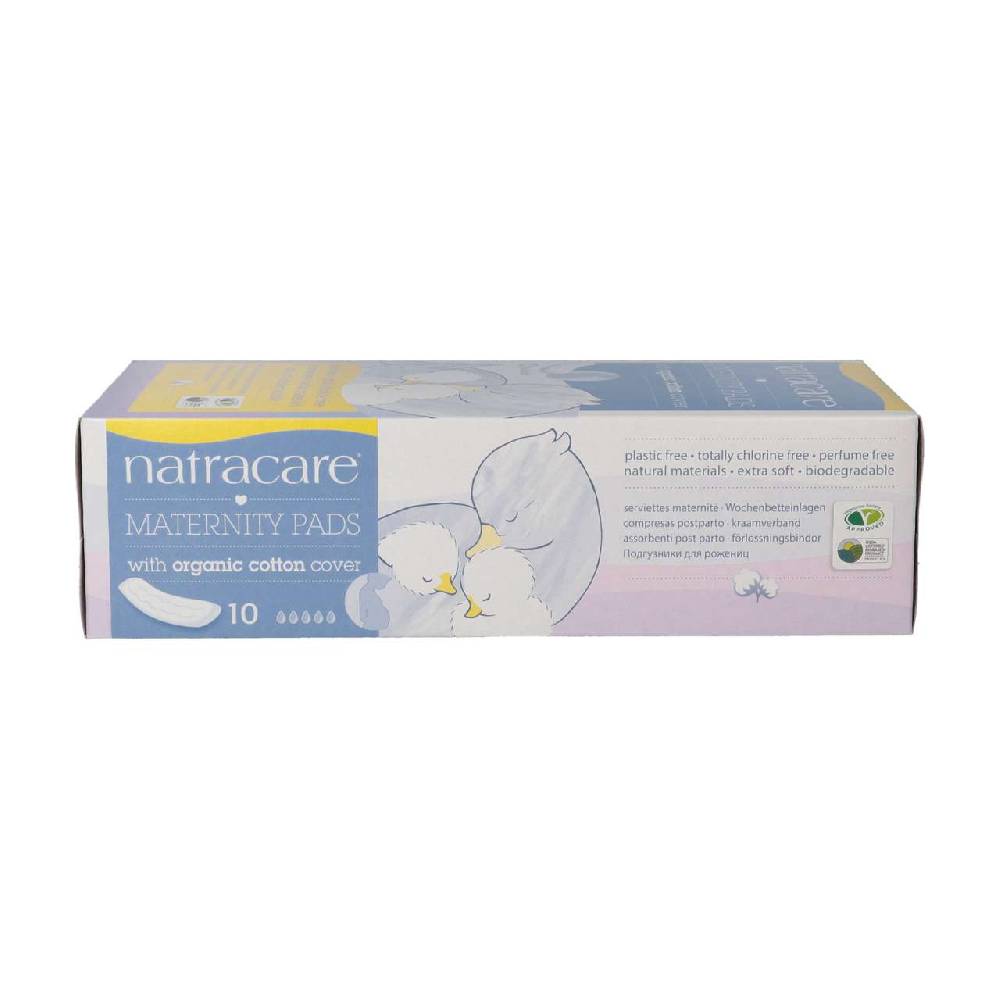 Natracare Natracare Maternity Pads, 10 Pcs